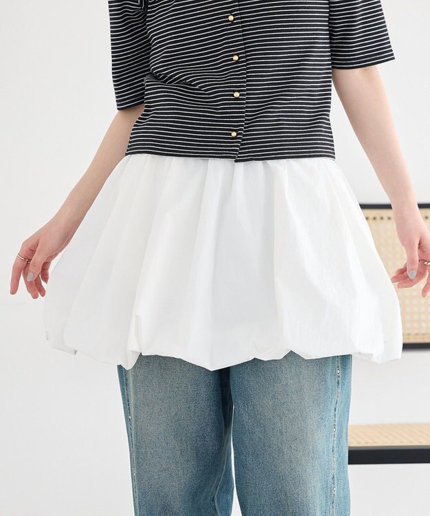 earth music&ecology バルーンスカート Off White