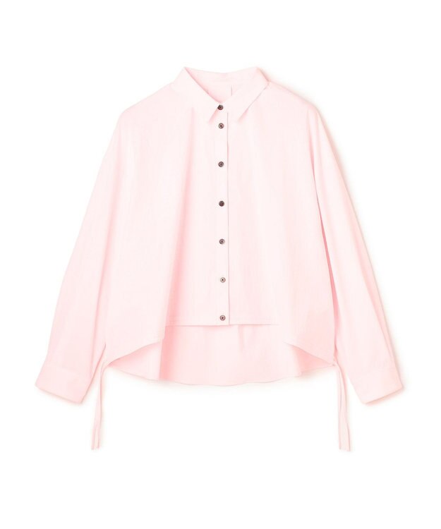 UNFILO L 【WEB限定カラー】ドロスト イージーケアシャツ ピンク