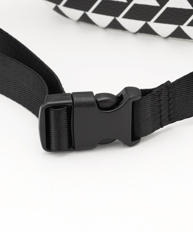 23区GOLF 【UNISEX】フラッグ総柄ボディバッグ　ラウンドにもタウンユースにも使える！ ブラック系5