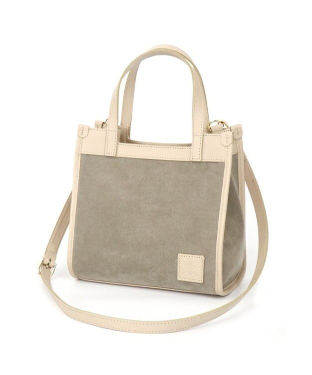 Regalo Felice 【水に強いスエード調素材 / 2way】ショルダー / REGALO SAX(サックス×グレー)