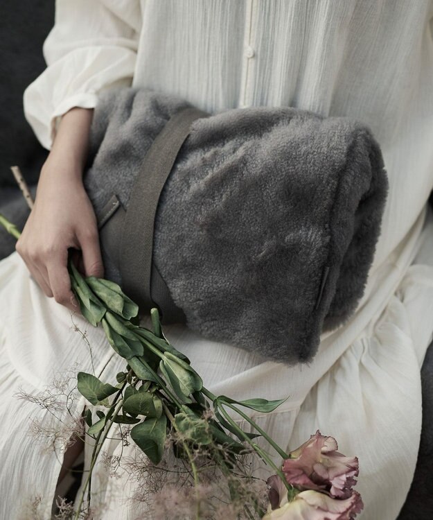 LOOM&SPOOL SRNメリノウール湯たんぽセット（ファシー） グレーGY