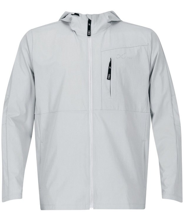 CW-X 【MEN】 CW-X トップス ジャケット 長袖 はっ水(本体) UVカット率90%以上(本体) フード付き メンズ DWO549 /ワコール グレー