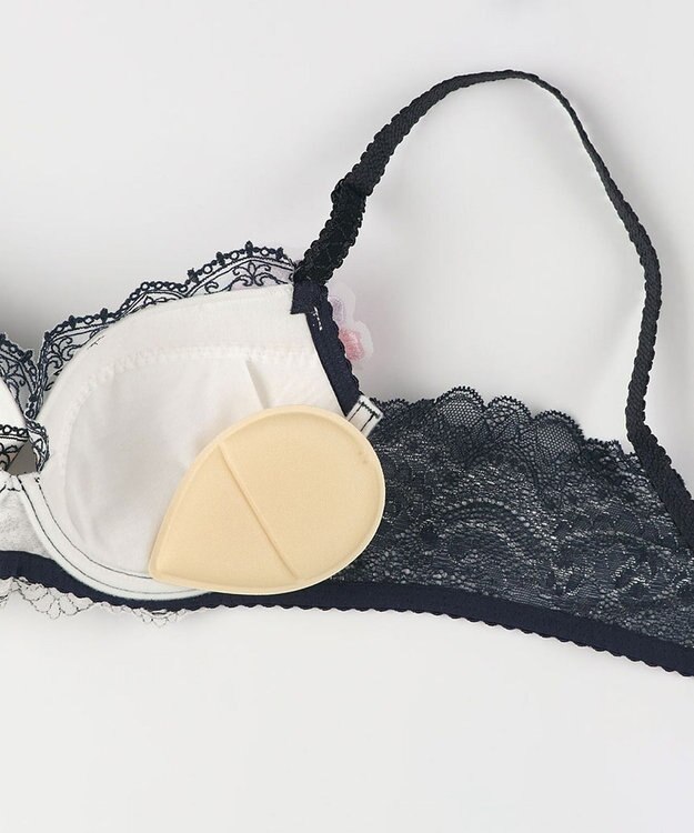 Wing ブラジャー Wing Lesiage ふっくら、まる胸メイク 背中すっきり 【2910シリーズ】 ブラ PB2910 ウイング／ワコール コン