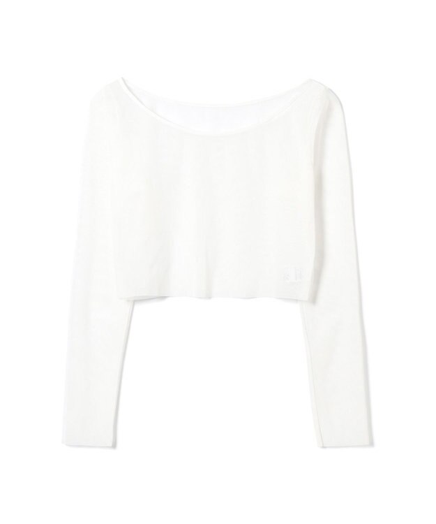 Chacott ショートトップ オフホワイト