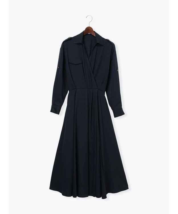 Te chichi トレンチカシュクールワンピース《2026 spring catalog item》 ネイビー