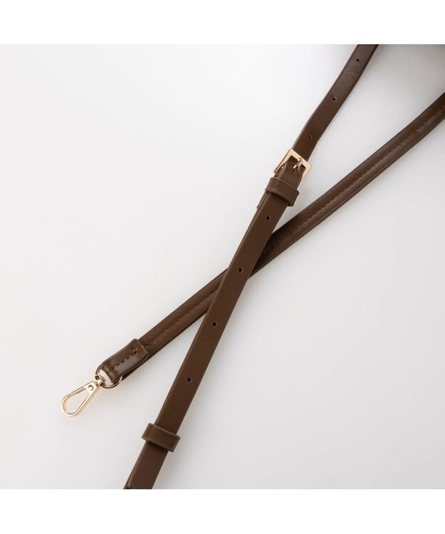 UNBILLION カカトゥ kakatoo / チュールフリンジミニ2wayカゴバッグ ブラウン