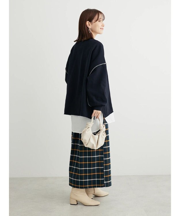 Green Parks 裾ドッキングホワイトインナー Off White