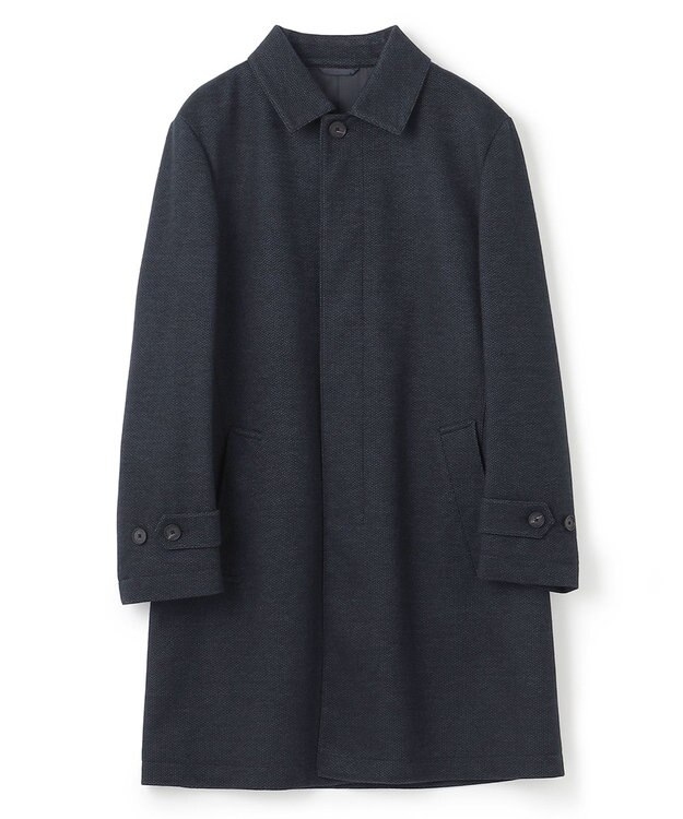 JOSEPH HOMME 【WEB限定カラーあり】ドビージャージー　ステンカラーコート ネイビー系