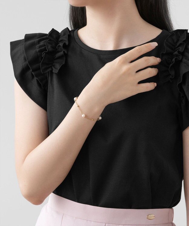 TOCCA WALTZ PEARL BRACELET 淡水パール ブレスレット ゴールド系