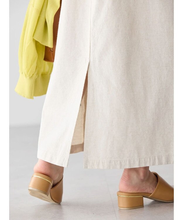 AMERICAN HOLIC Ｗポケットサス付きスカート Ivory