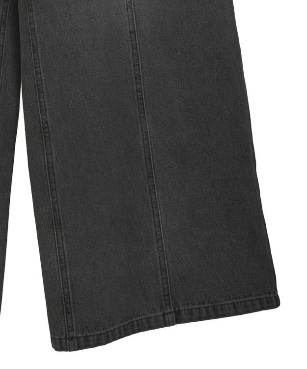 Green Parks ・ＳＵＧＡＲ　ＳＰＯＯＮ　デニムコルセットオールインワン Black