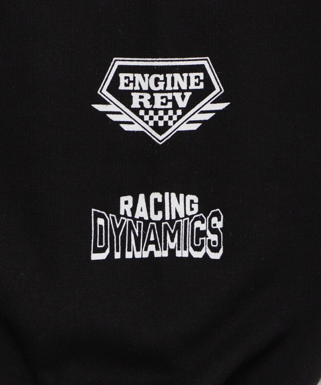 WEGO 別注Hondaプルオーバービッグスウェット ブラック