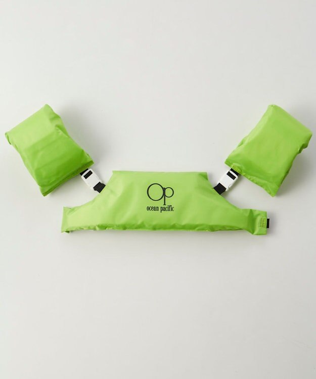 OP／FILA 【Ocean Pacific】幼児用アームリング付き浮き具 レジャー用ライフジャケット ライム