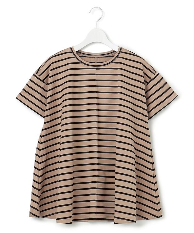 J.PRESS YORK STREET 【WOMEN】ボーダープルオーバー ブラウン系1