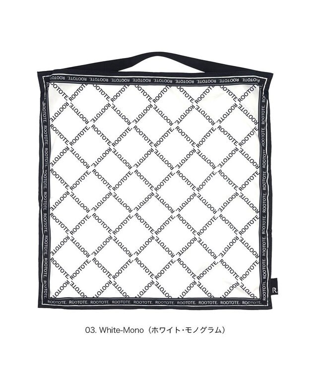 ROOTOTE 3677【ルートート】LT.タブロー50-B 03：ホワイト・モノグラム
