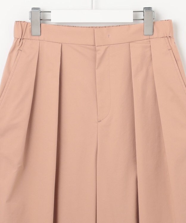 自由区 L 【カタログ掲載・洗える】タックガウチョ パンツ クラウドローズ