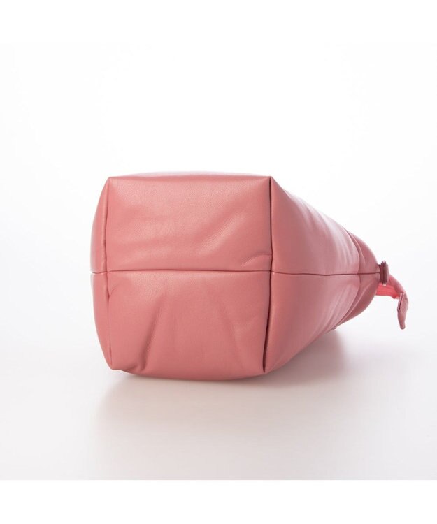 UNBILLION カシュカシュ cachecache / ポーチ付きパファーミニトートバッグ ピンク