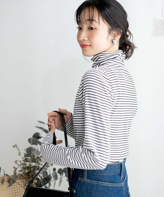 WEGO タートルロンT ホワイトボーダー