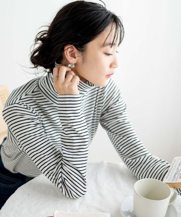 WEGO タートルロンT ホワイトボーダー