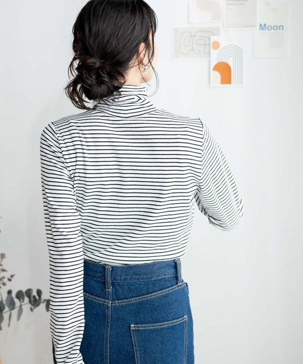 WEGO タートルロンT ホワイトボーダー