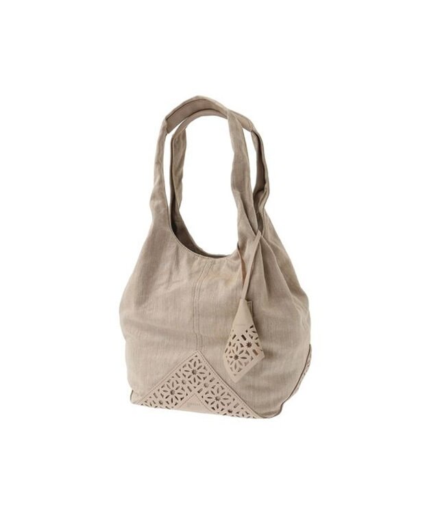 genten リノ トートバッグ大 イエローブラウン