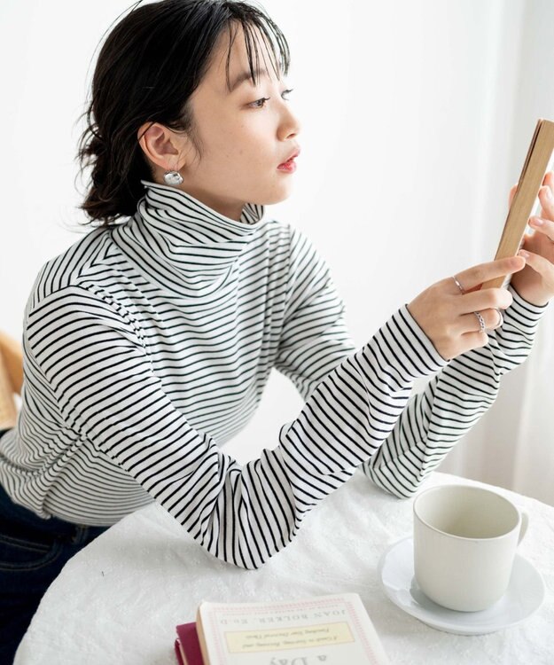 WEGO タートルロンT ホワイトボーダー