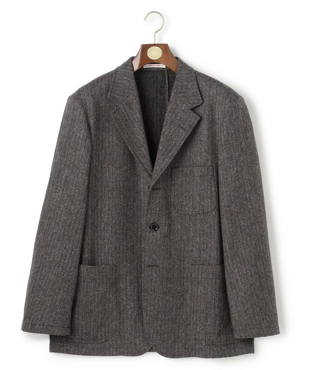 J.PRESS MEN 【J.PRESS ORIGINALS】Lambs Tweed 3B Sack Jacket / Japan Made グレー系1