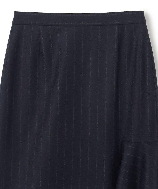 BEIGE， 【S-size】MARCEAU / ストライプスカート Navy × White Line