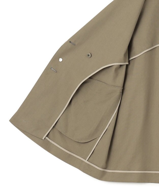 ICB 【洗える】 UnleashLite ジレ オリーブ系