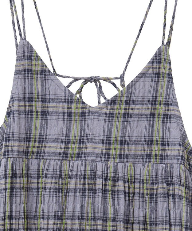 Green Parks Ｉ　ボリュームキャミワンピース Black