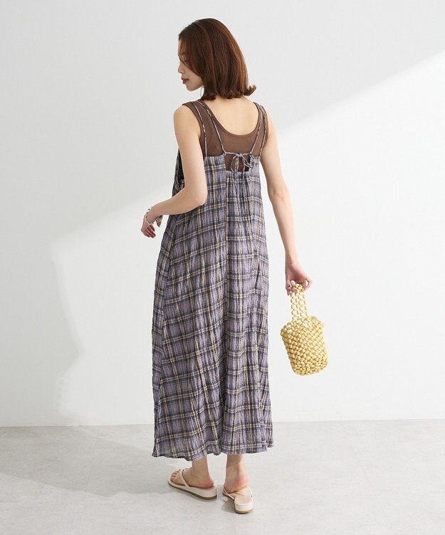 Green Parks Ｉ　ボリュームキャミワンピース Gray