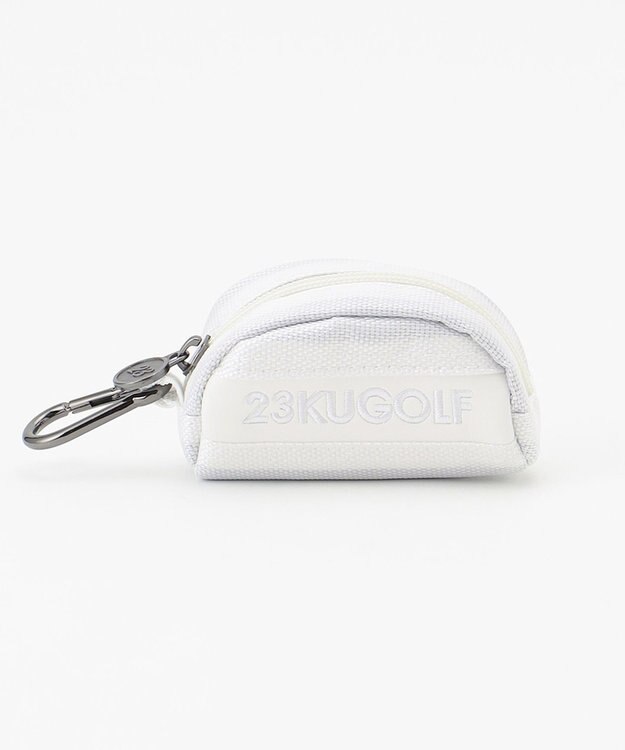 23区GOLF 【UNISEX】ボールポーチ ホワイト系