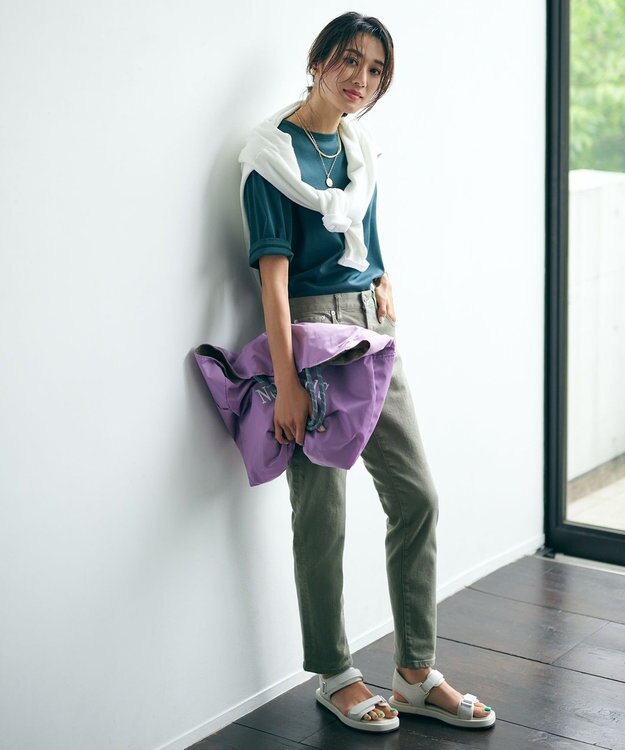 23区 【CLASSY.6月号掲載】NOMADIS リバーシブル トートバッグ (L) ライラック系