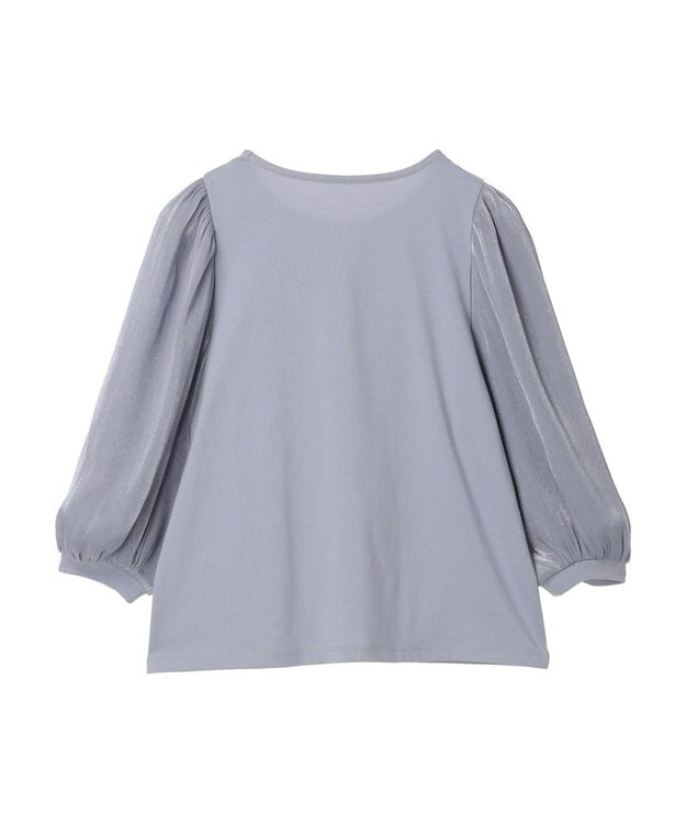 earth music&ecology ラメスリーブプルオーバー Sax