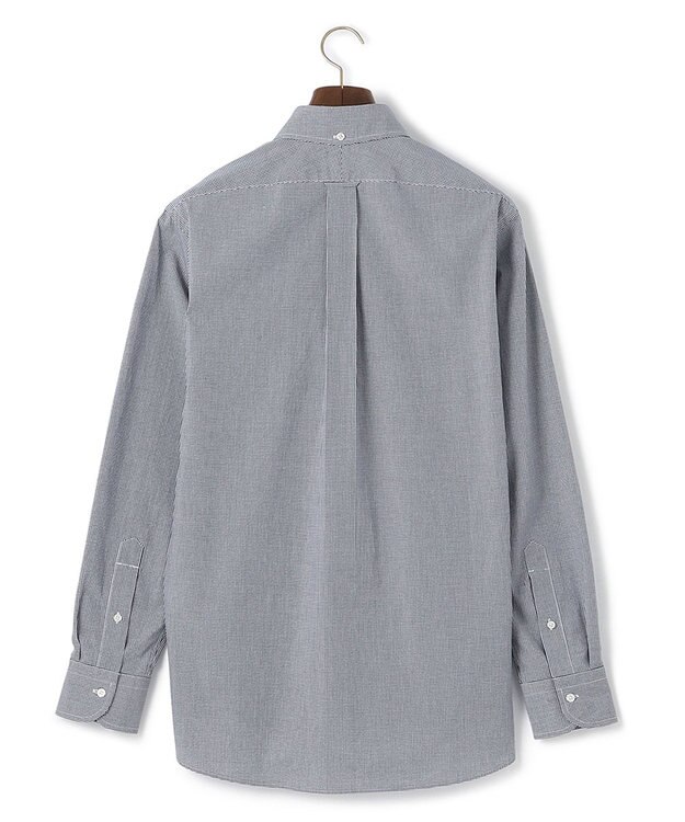 J.PRESS MEN 【WEB・一部店舗限定】ミニギンガムチェックシャツ/B.D. ネイビー系3