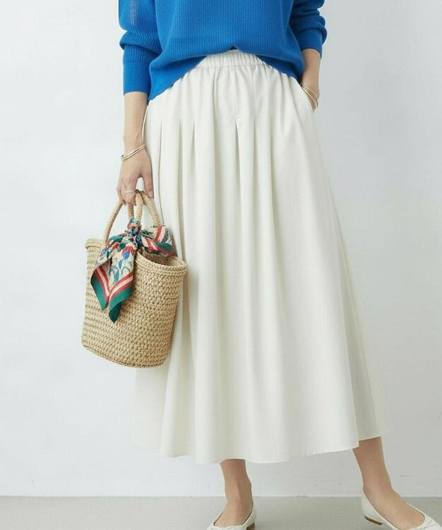 ONWARD Reuse Park 【UNFILO】スカート春夏 オフホワイト