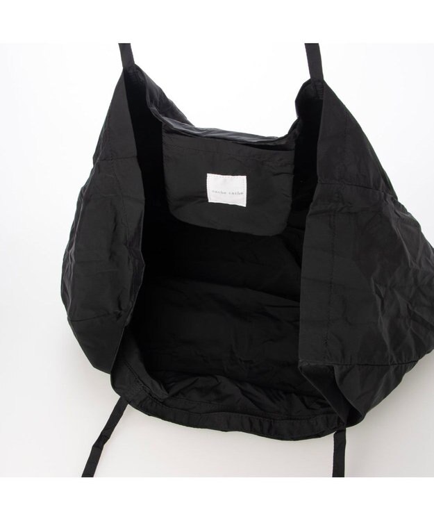 UNBILLION カシュカシュ cachecache / パッカブルナイロン2wayトート ブラック