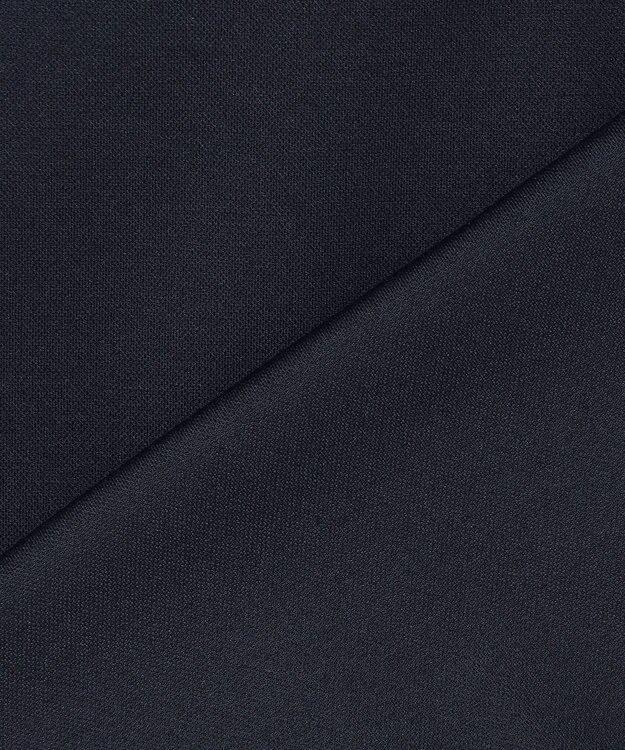 23区GOLF 【23Fondation/MEN】【UVケア】衿ロゴ モックネックシャツ ネイビー系