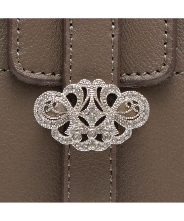 A.D.M.J. 【牛革】クラシックアニルブリロ/アールデコバケットトート18cm(ショルダーストラップ付) ANブラウン