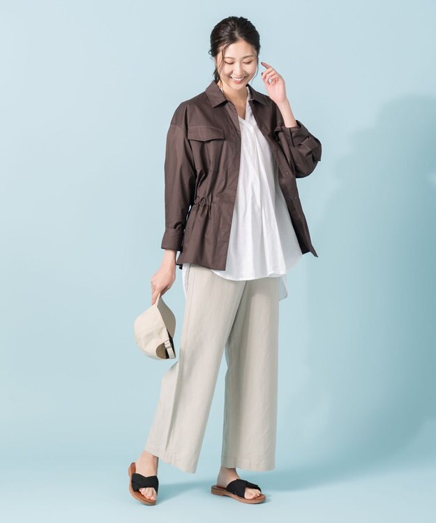 ONWARD Reuse Park 【ICB】ブラウス春夏 ブラウン