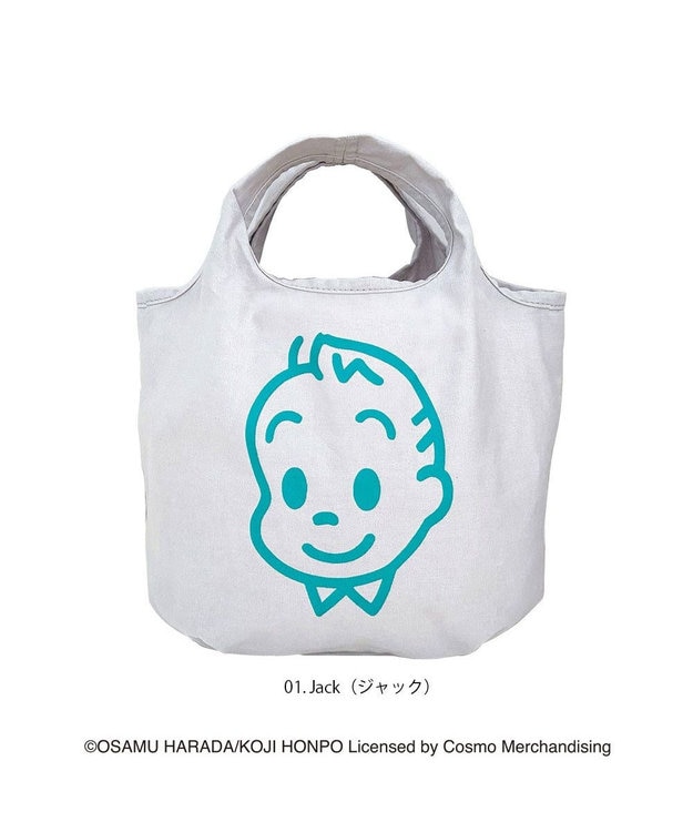 ROOTOTE 6264【オサムグッズ】OSAMU GOODS(R)×ROOTOTE ルーショッパー.ミニ.マルシェ.オサム-B 01：ジャック