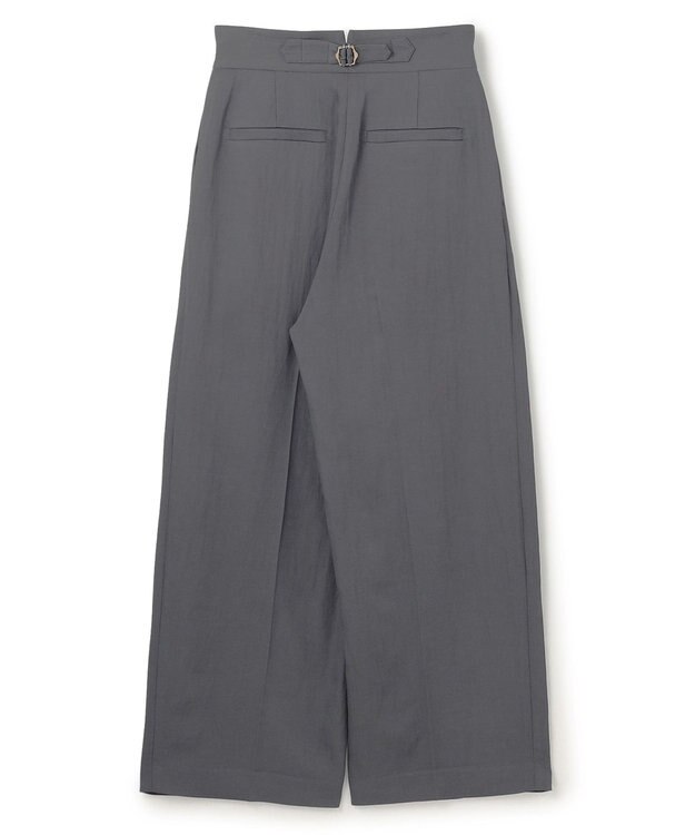 uncrave ドレープツイル ワイドパンツ ブルーグレー（佐藤晴美さん着用）