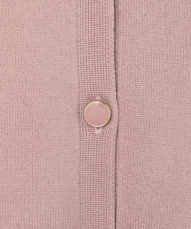 Feroux 【先行予約】美シルエット ニット カーディガン ピンク系