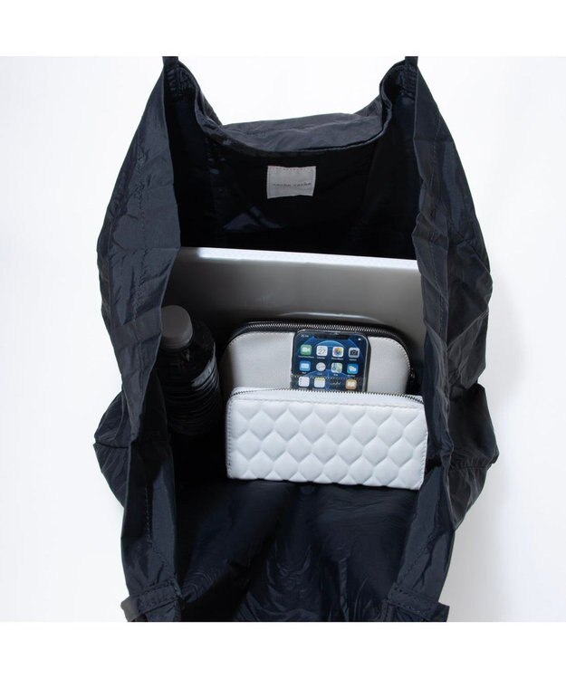 UNBILLION カシュカシュ cachecache / パッカブルナイロン2wayトート ブラック