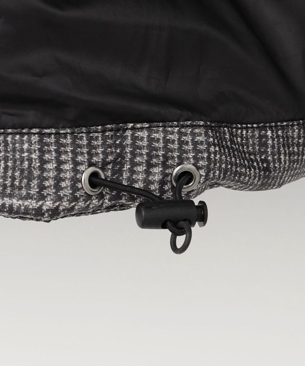 JOSEPH ABBOUD 【撥水/フード取り外し可/ダウン】パウダータフタ ダウン ブルゾン ブラック系4