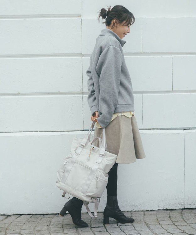 ACE BAGS & LUGGAGE W&.Day/Night アワイ 2WAYトート A4サイズ 13.3インチPC収納 20501 ダブルアンドデイナイト アイボリー