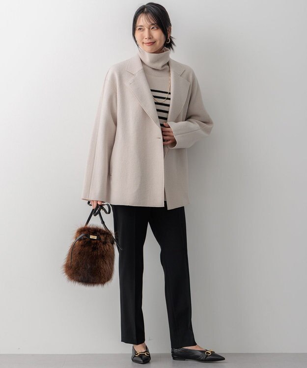 23区 23区×FABIO RUSCONIコラボレーション ビット パンプス ブラック系