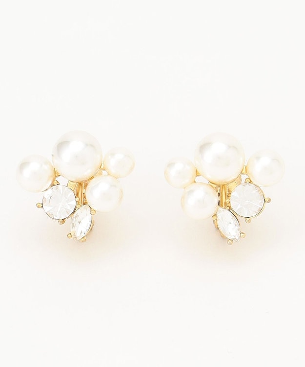 ANY SIS パール調 イヤリング キスカ