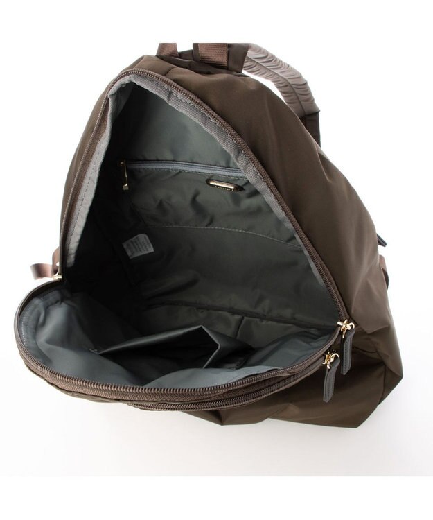 LA BAGAGERIE ナイロン　リュックサック チョコ