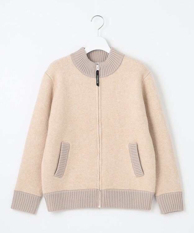 23区GOLF 【23Fondation/WOMEN】エアー ニットアウター ベージュ系